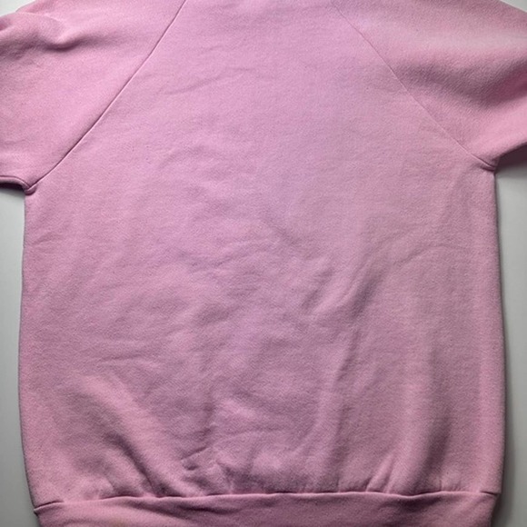 90s vintage Pink "country warms the heart" Crewneck Sweater Womens Size Large - Picture 12 of 12